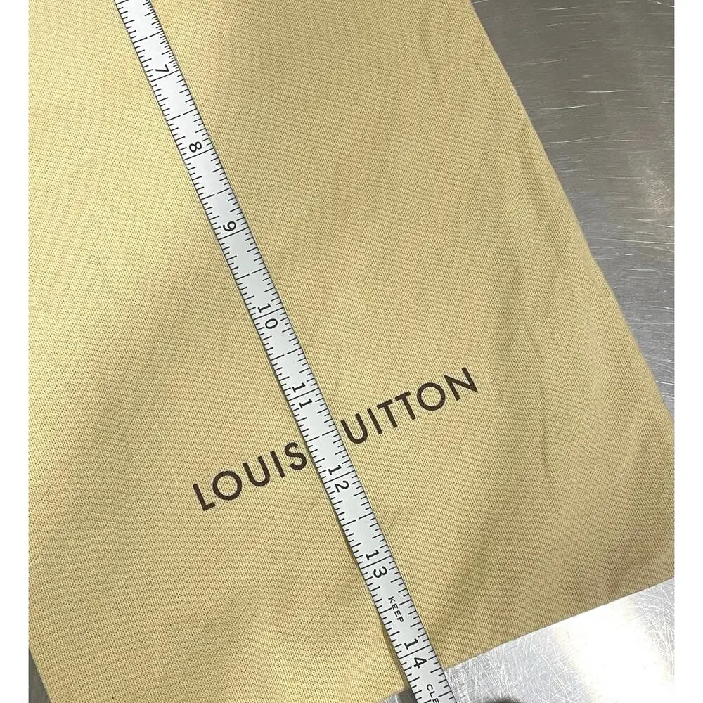Louis Vuitton 7.75x14 (Beige) 100% AUTHENTIC SHOE Dust Bag